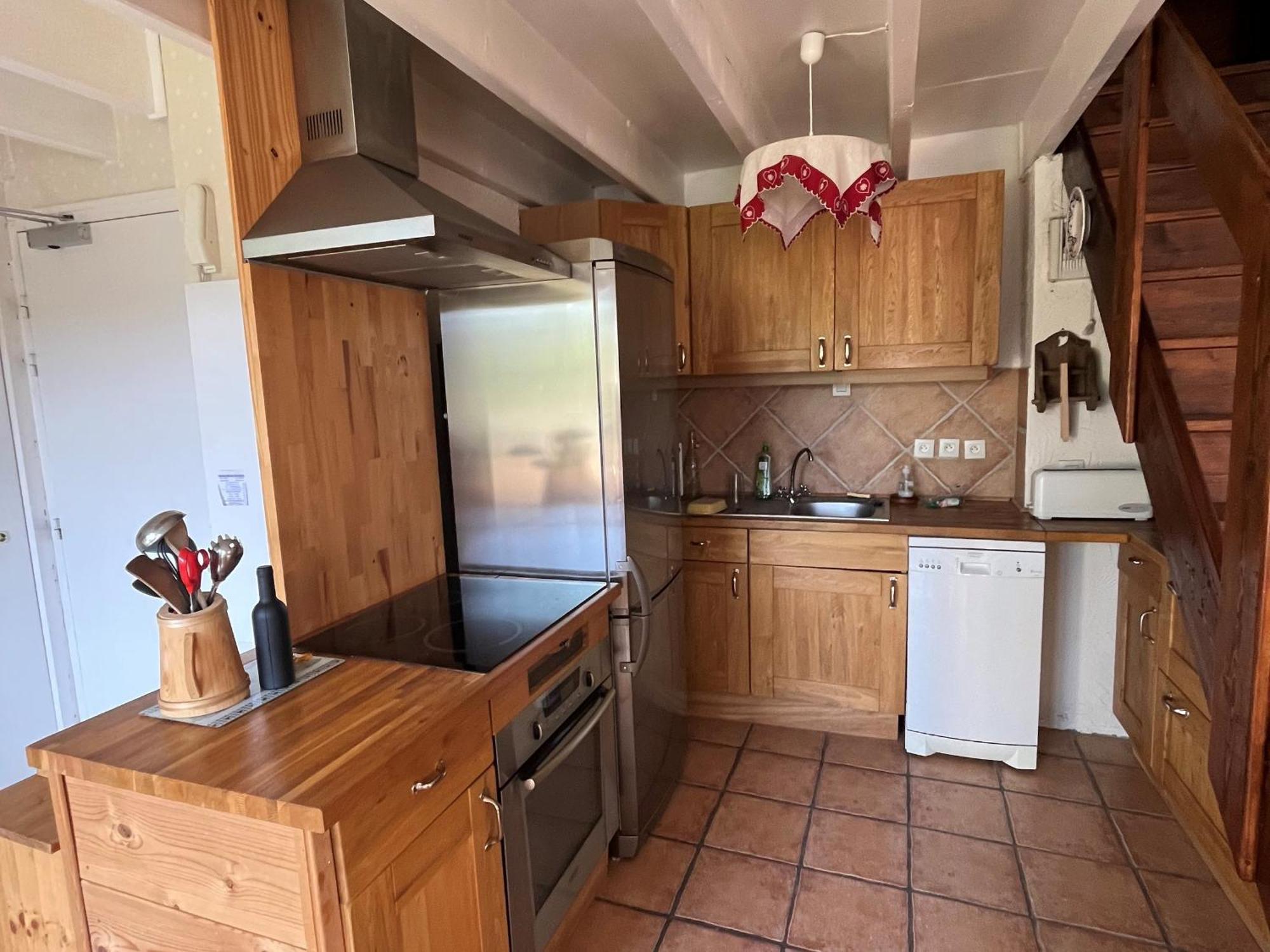 Charmant T4 Duplex Au Centre Du Village Avec Garage - Equipe Pour 6/7 Personnes - Fr-1-761-12 วียาร์-เดอ-ล็อง ภายนอก รูปภาพ